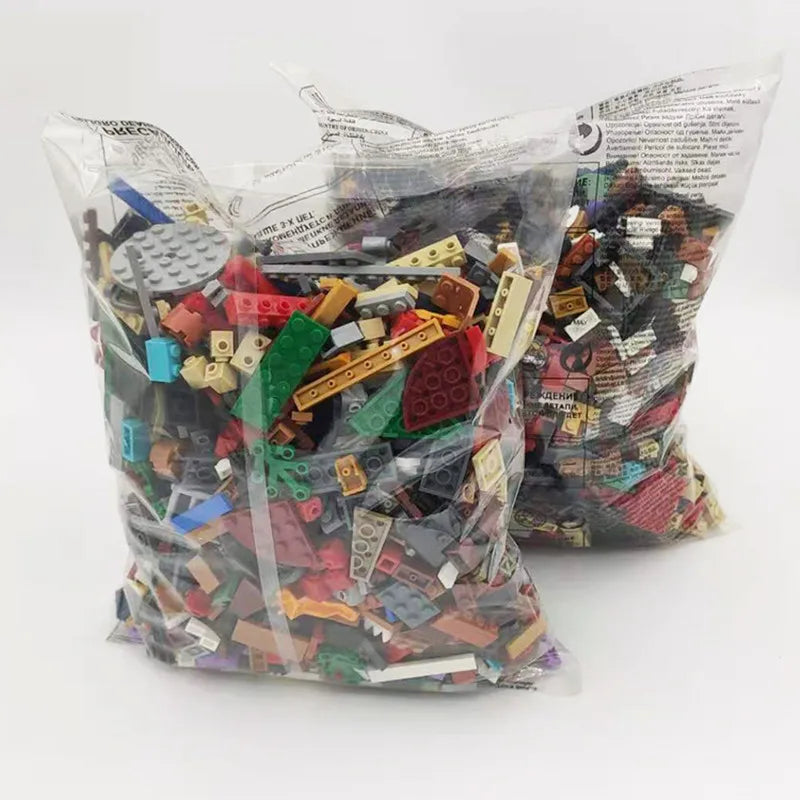 Pieces Building Blocks City DIY Creative Bricks Toys Bulk Random Model Parts Figures Educational Kids Toys for Children Gifts