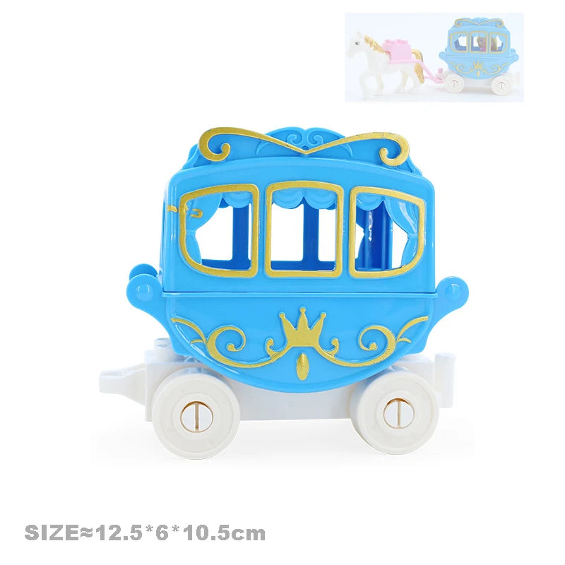 Car Model Children Assemble Toys Big Building Blocks City Traffic Parts Vehicle Trailer Chassis Boat Motorcycle Compatible brick