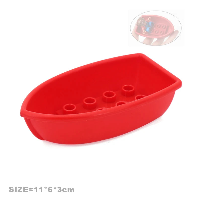 Car Model Children Assemble Toys Big Building Blocks City Traffic Parts Vehicle Trailer Chassis Boat Motorcycle Compatible brick